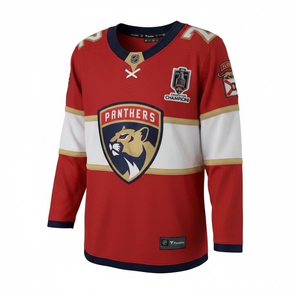 Size S Fanatics Sergei Bobrovsky #72 Florida Panthers Hockey Jersey NWT